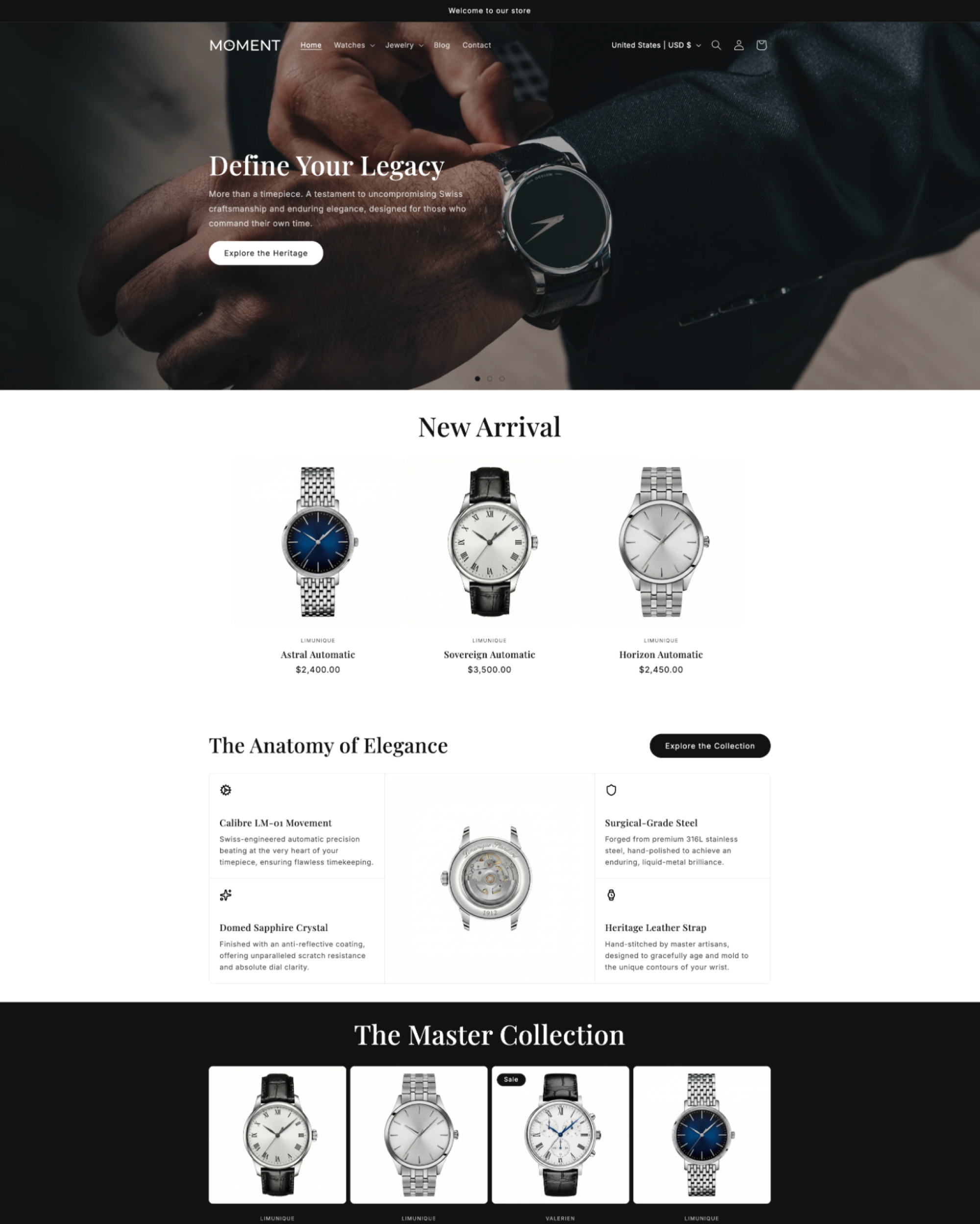 Moment — Shopify Theme by FLUX